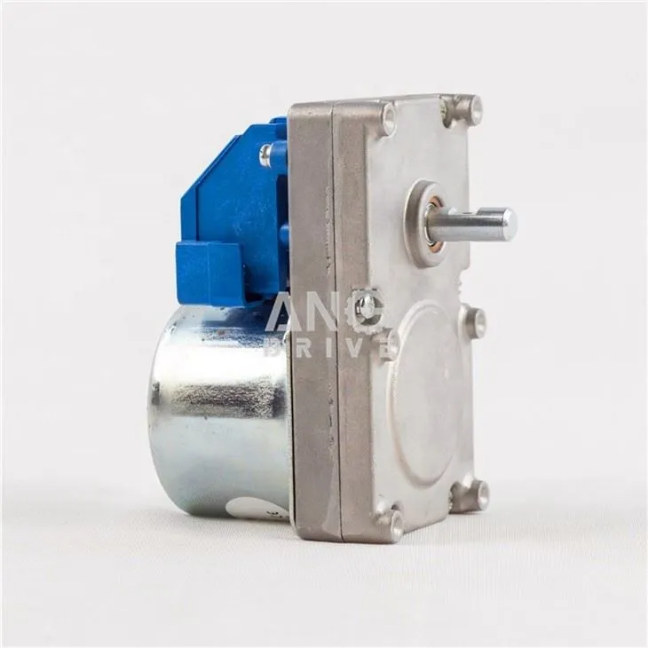 AC flat gearmotor