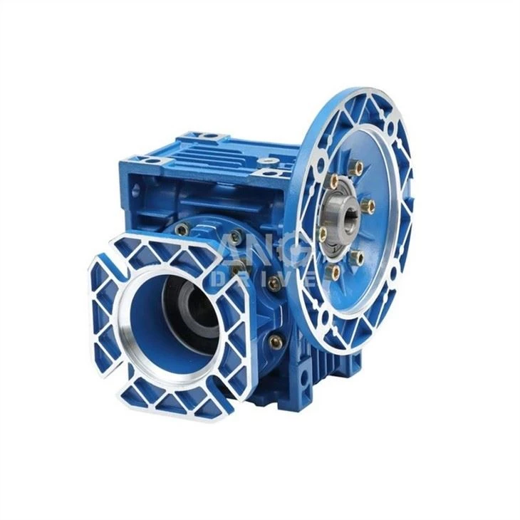NMRV worm gearbox and output flange